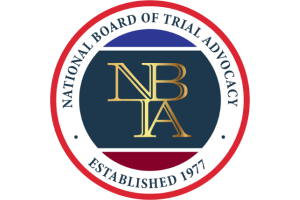 National Board Of Trial Advocacy / Established 1977 - Badge